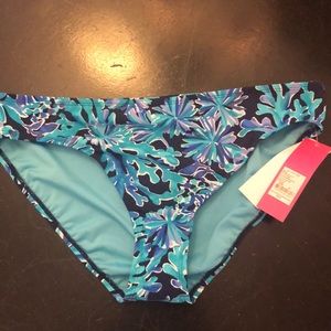 Lilly Pulitzer Womens Sz14 Blossom Bikini Bottom